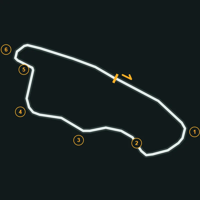 Map of Camberley Sprint
