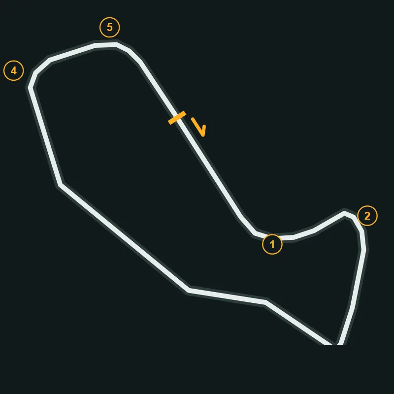 Map of Croft Club B